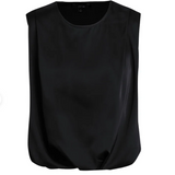 The Victoria Sleeveless Top Black