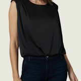 The Victoria Sleeveless Top Black