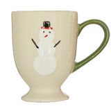 10 oz. Hand-Painted Embossed Stoneware Mug w/ Holiday Image