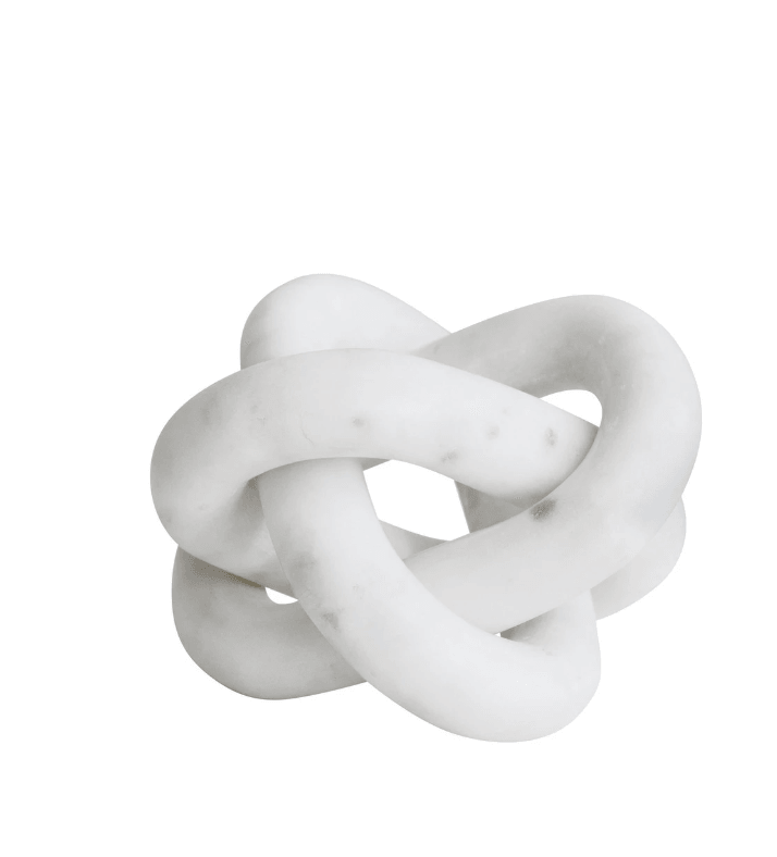 Marble Chain Knot Décor w/ 3 Links