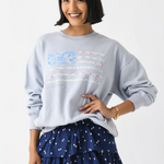 LoveShackFancy Palo Pullover Moonstone