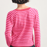 Crop Stripe Vee