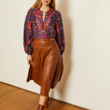 Caballero Emery Patchwork Pansy Top