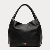 Sweet Pea Solid Tumbled Leather Black OS