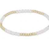 Bissful Pattern 2.5 MM Bead Bracelet 3MM Pearl