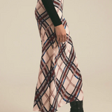 The Favorite Skirt Sangria Blush Plaid