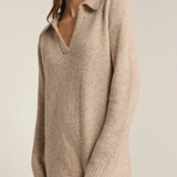 Redford Sweater Dress Light Oatmeal