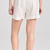 Birds of Paradis Everett Short Ivory