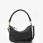 Petit Moyen Messenger Black Rattan