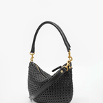 Petit Moyen Messenger Black Rattan