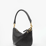 Petit Moyen Messenger Black Rattan