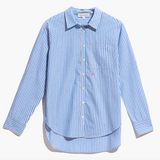 Mia Shirt Button Up Stripe Shirt Blue/White