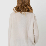 Kerri Rosenthal Camille V-Neck Sweater