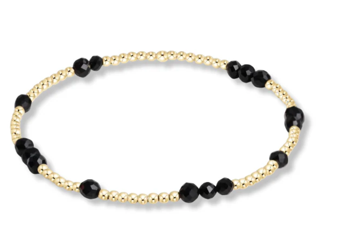 Hope Unwritten Onyx Gemstone Bracelet