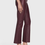 Le Crop Mini Boot Leather Wine