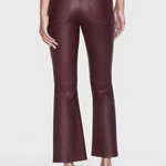 Le Crop Mini Boot Leather Wine