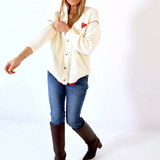 Slouchy & Love Cardigan Natural Vday Collection