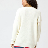 Slouchy & Love Cardigan Natural Vday Collection