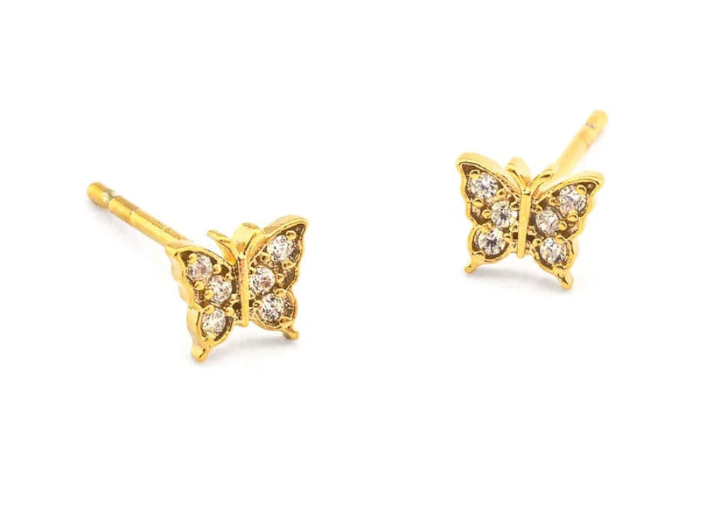 Butterfly Stud