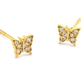 Butterfly Stud