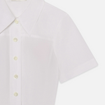 The Flare Mini Dress White