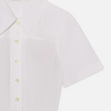 The Flare Mini Dress White