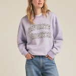 Collegiate Sweatshirt Lavender