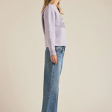 Collegiate Sweatshirt Lavender