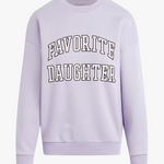 Collegiate Sweatshirt Lavender