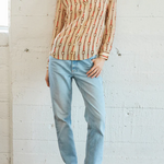 Sage Blouse Coral Chain