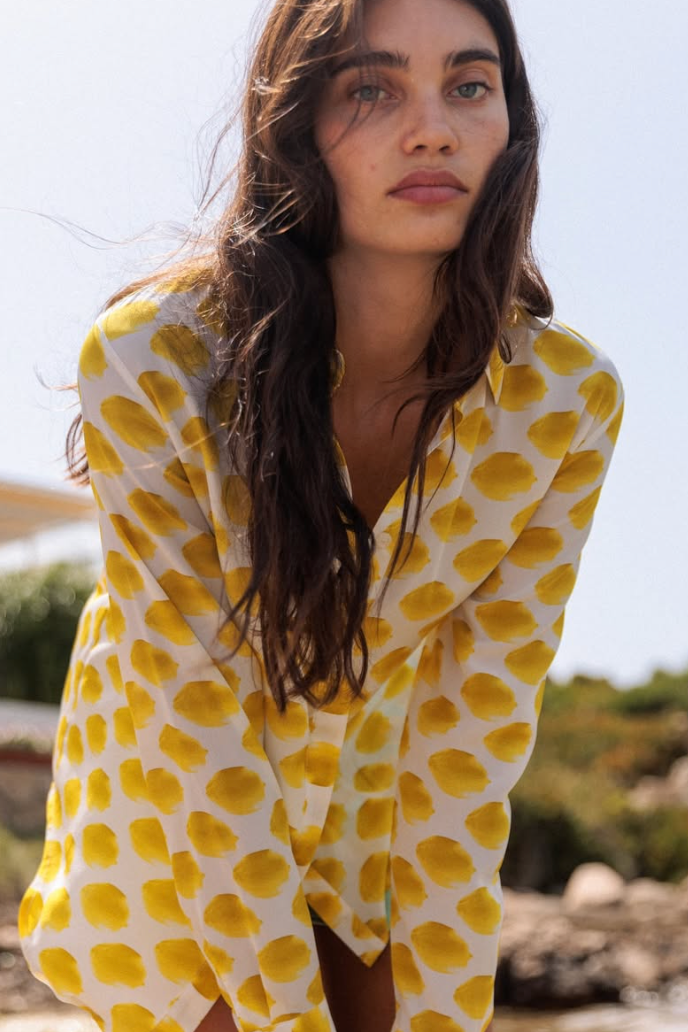 Sophie Blouse Limon White