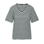 Jen Relaxed Tee Navy Stripe