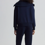 Catherine Half Zip Sweat Sky Captain