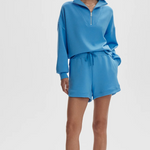 Ollie High Rise Short 3.5 Azure Blue