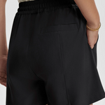 Esmond Mid Rise Short 3" Black