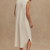 Beatrice Midi Dress Ivory Marl