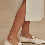 Beatrice Midi Dress Ivory Marl