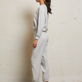 Stevie Fleece Easy Sweatpant Ash Grey