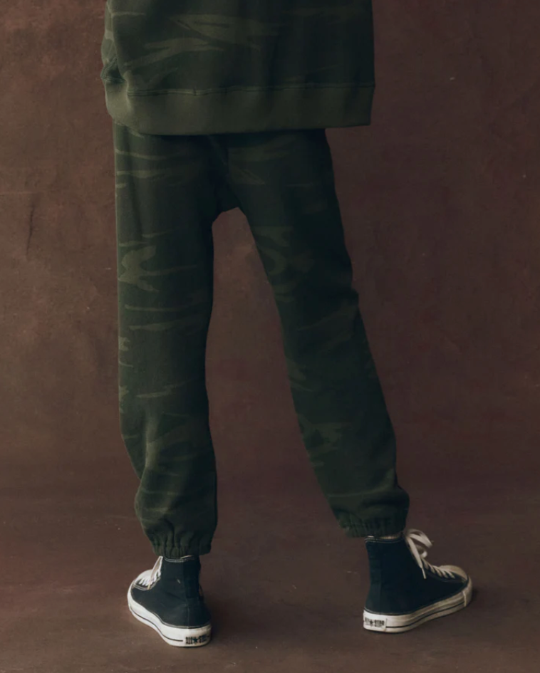 The Stadium Sweatpant Forest Camo