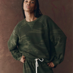 The Slouch Sweatshirt Forest Camo