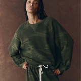 The Slouch Sweatshirt Forest Camo