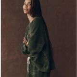 The Slouch Sweatshirt Forest Camo