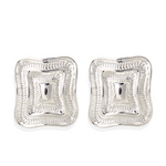 Wave Earrings Silver