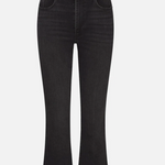 The Reboot Crop Jean Starship Distressed Black