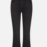 The Reboot Crop Jean Starship Distressed Black