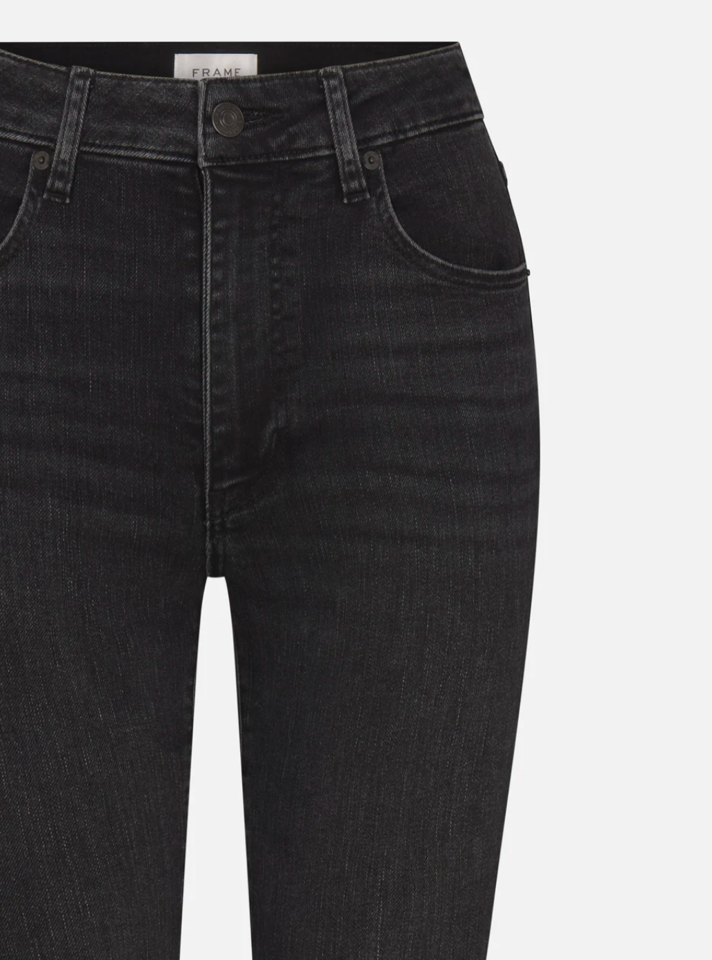 The Reboot Crop Jean Starship Distressed Black