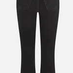 The Reboot Crop Jean Starship Distressed Black