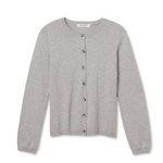 Moira Cotton Cashmere Cardigan Heather Grey