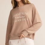 Champagne is a Good Idea Long Sleeve Top