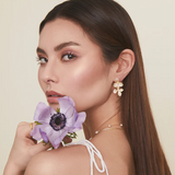 Sakura Earrings Gold